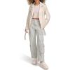 imageLevis Womens Oversized Faux Leather Belted MotorcycleOyster