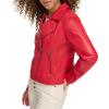 imageLevis Womens Smooth Faux Leather MotoRed