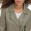 imageLevis Womens Smooth Faux Leather MotoSage