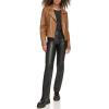 imageLevis Womens Smooth Faux Leather MotoToffee