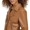 imageLevis Womens Smooth Faux Leather MotoToffee