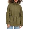 imageLevis Womens Stand Collar Cotton Military JacketOlive Night