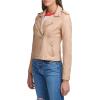imageLevis Womens The Classic Faux Leather Moto Jacket Regular amp Plus SizeBiscotti Beige