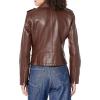 imageLevis Womens The Classic Faux Leather Moto Jacket Regular amp Plus SizeChocolate Brown