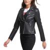 imageLevis Womens The Classic Faux Leather Moto Jacket Regular amp Plus SizeClassic Black