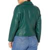 imageLevis Womens The Classic Faux Leather Moto Jacket Regular amp Plus SizeForest