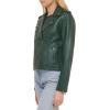 imageLevis Womens The Classic Faux Leather Moto Jacket Regular amp Plus SizeLight Pine