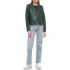 imageLevis Womens The Classic Faux Leather Moto Jacket Regular amp Plus SizeLight Pine