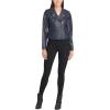 imageLevis Womens The Classic Faux Leather Moto Jacket Regular amp Plus SizeNavy
