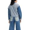 imageLevis womens Inside Out 90s Trucker Jacket Standard and PlusFeeling Fancy