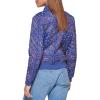 imageLevis womens Womens Diamond Quilted Bomber Jacket With Front Pockets  Regular amp Plus SizesBlue Bandana