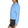 imageLevis womens Womens Diamond Quilted Bomber Jacket With Front Pockets  Regular amp Plus SizesDeep Blue
