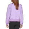 imageLevis womens Womens Diamond Quilted Bomber Jacket With Front Pockets  Regular amp Plus SizesLilac Mist