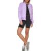 imageLevis womens Womens Diamond Quilted Bomber Jacket With Front Pockets  Regular amp Plus SizesLilac Mist