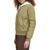 imageLevis womens Womens Diamond Quilted Bomber Jacket With Front Pockets  Regular amp Plus SizesOlive Tree