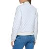 imageLevis womens Womens Diamond Quilted Bomber Jacket With Front Pockets  Regular amp Plus SizesWhite
