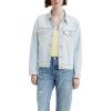 imageLevis Womens ExBoyfriend Trucker Jacket Also Available in PlusShattered Glass