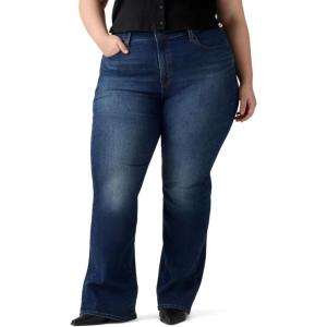 imageLevis Womens 726 High Rise Flare Jeans Also Available in PlusEternal Indigo Dark Stretch