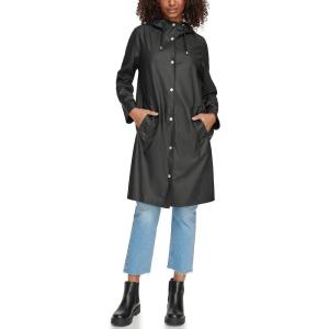 imageLevis Womens Classic Hooded Rain ParkaBlack