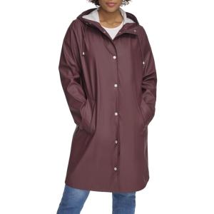 imageLevis Womens Classic Hooded Rain ParkaDark Chocolate