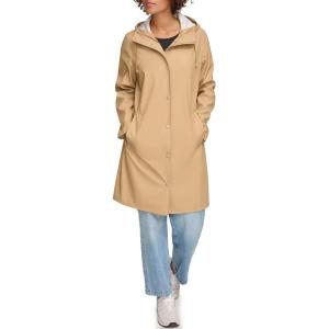 imageLevis Womens Classic Hooded Rain ParkaTan