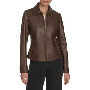imageLevis Womens Laydown Collar Racer JacketDark Brown