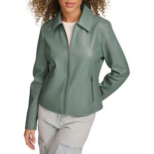 imageLevis Womens Laydown Collar Racer JacketDark Forest