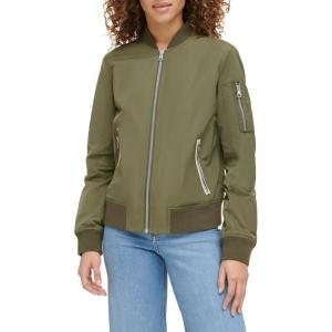 imageLevis Womens Melanie Newport Bomber Jacket Regular amp Plus SizeArmy Green