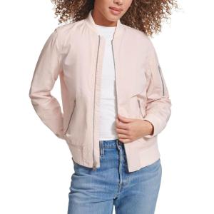imageLevis Womens Melanie Newport Bomber Jacket Regular amp Plus SizePeach Blossom