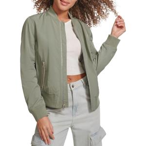 imageLevis Womens Melanie Newport Bomber Jacket Regular amp Plus SizeSea Green