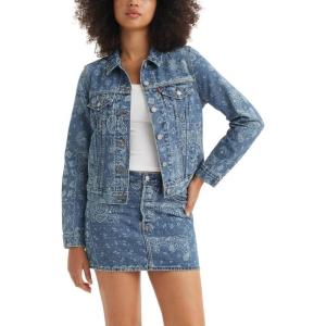 imageLevis Womens Original Trucker Jacket Also Available in PlusEmme Discharge
