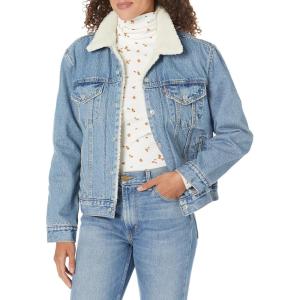 imageLevis Womens Premium ExBoyfriend Sherpa JacketNew Notes