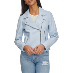 imageLevis Womens Smooth Faux Leather MotoDusty Blue