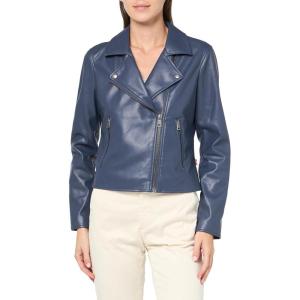 imageLevis Womens Smooth Faux Leather MotoOdyssey Grey