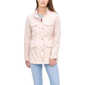 imageLevis Womens Stand Collar Cotton Military JacketPeach Blush